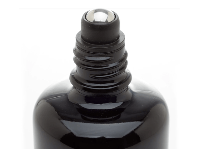 10ml UV Glass Bottle with Stainless Steel Roller Ball Cap