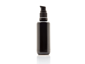 ULTRA JARS 50ml UV Glass Bottle with Push Pump Cap