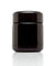 ULTRA JARS 50ml Tall UV Glass Jar with Black Screw Top Lid